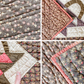 Antique Basket Quilt with Maker’s Note, c1890
