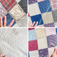 Antique Square on Point Patchwork Quilt, c1910