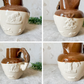 Antique Denby Pottery Stoneware Harvest Jug
