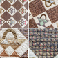 Antique Basket Quilt with Maker’s Note, c1890