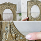 Vintage Brass Nautical Patriotic Picture Frame