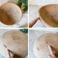 Primitive 15" Wooden Dough Bowl