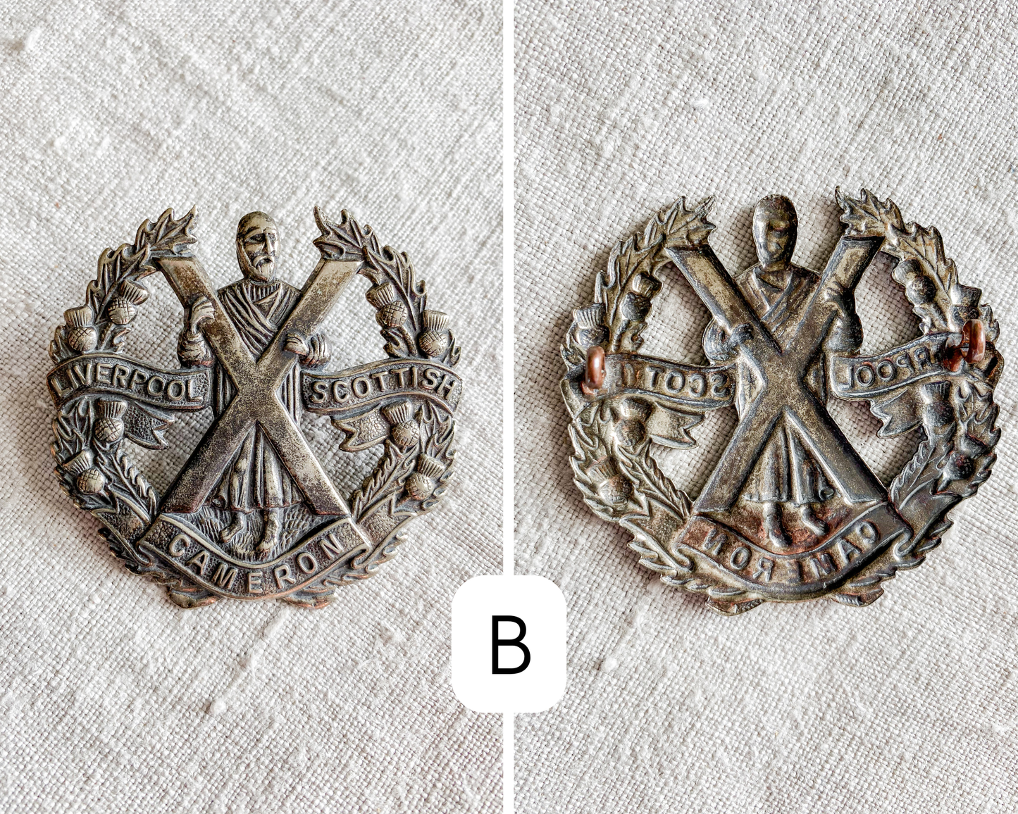 CHOICE Historical Scottish & English Metal Military Cap Badges