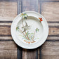 Copeland Palms & Egret Polychrome Ironstone Soup Bowl, c1870