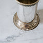 Vintage Silver-Plated Weighted Wine Coaster Sleeve – Gadroon Rope Trim