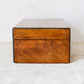 Antique Small Parquetry Chevron Inlaid Tunbridge-Style Stationery Box, c. 1870