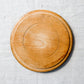 Vintage "Bread" Round Carved English Bread Board