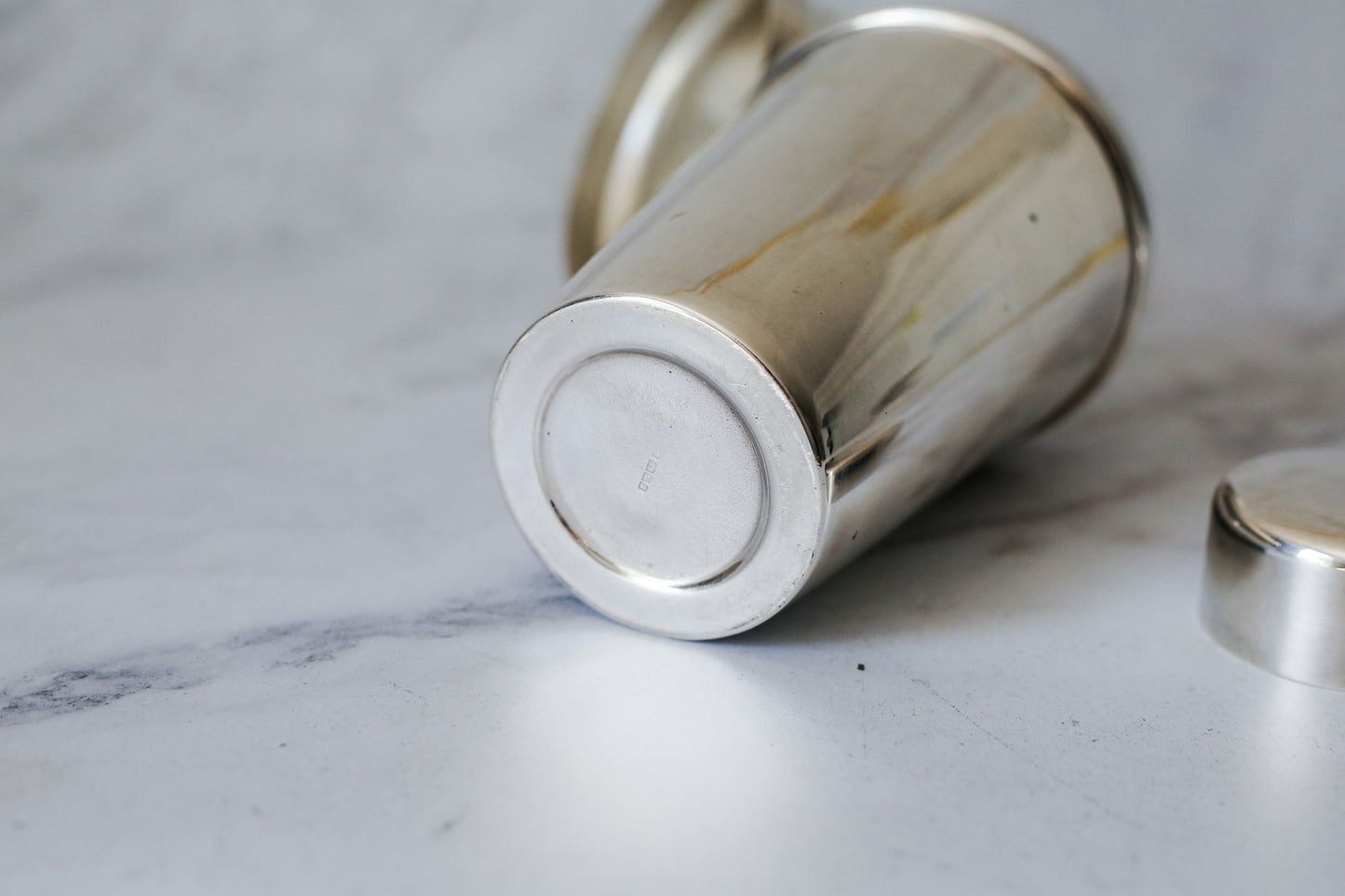 Antique English Art Deco Silver Plated 1¼ Pint Cocktail Shaker by William Suckling & Sons (BHLd)