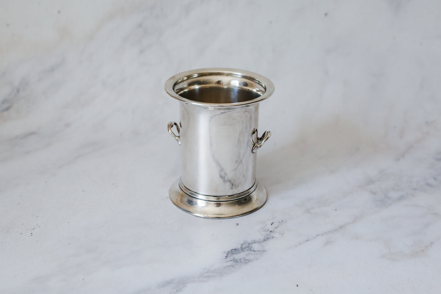 Vintage William Suckling & Sons Silver-Plated Wine Sleeve with Handles