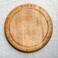 Vintage English Carved "Bread" Board