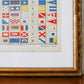 Signal Flags of the World Framed Nautical Print | Boy's Own Paper Supplement c1900