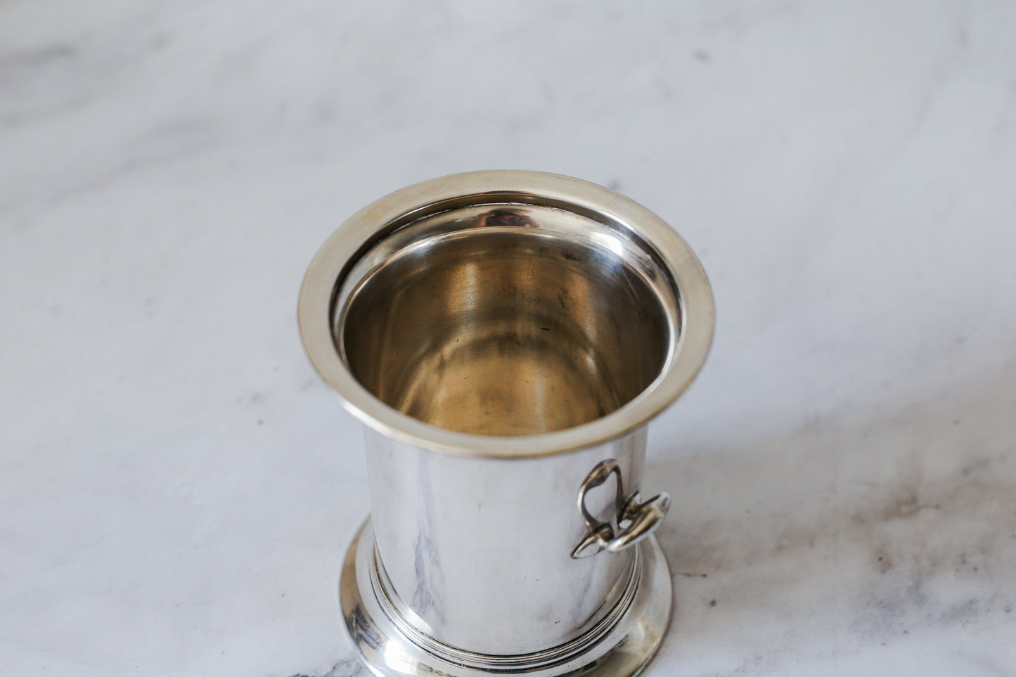 Vintage William Suckling & Sons Silver-Plated Wine Sleeve with Handles