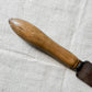 Antique Floral Carved Bread Knife