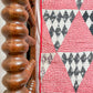 Antique Red and White Sugar Loaf Quilt