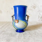 Vintage Roseville Pottery Blue Pinecone 6” Vase 839-6