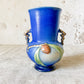 Vintage Roseville Pottery Blue Pinecone 6” Vase 839-6