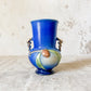 Vintage Roseville Pottery Blue Pinecone 6” Vase 839-6