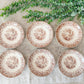Set of 6 Antique Ironstone 7” Bowls - Chestnut by F & Co