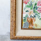 Vintage Watercolor Floral Still Life