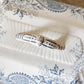 Antique “Avondale” Blue Transferware Ironstone Covered Vegetable Dish by W. & T. Adams
