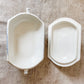 Antique “Avondale” Blue Transferware Ironstone Covered Vegetable Dish by W. & T. Adams