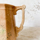 Antique Heavily Stained & Crazed Ironstone Pitcher