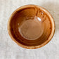 Vintage Monmouth Pottery Diamond Pattern Brown 9” Mixing Bowl