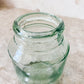 Antique English Green Glass Fruit Canning Jar