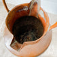 Antique Primitive Copper Water Jug with Double Spouts
