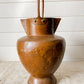 Antique Primitive Copper Water Jug with Double Spouts