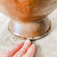 Antique Primitive Copper Water Jug with Double Spouts