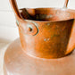 Antique Primitive Copper Water Jug with Double Spouts