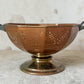 Vintage Sheffield USA Brass Copper Colander