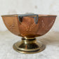 Vintage Sheffield USA Brass Copper Colander