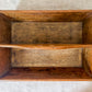 Antique Canted Dove-Tailed Primitive Utensil Caddy