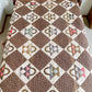 Antique Basket Quilt with Maker’s Note, c1890