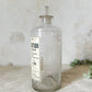 Morgan’s White Embrocation Horse & Cattle Oil Glass Jar with Stopper