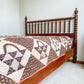Antique Basket Quilt with Maker’s Note, c1890