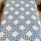 Antique Blue and White Ocean Wave Quilt, c1910