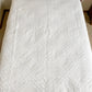 Antique Blue and White Ocean Wave Quilt, c1910