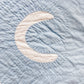 Vintage Blue and White Papercut Child’s Quilt