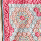 Vintage Grandmother’s Flower Garden Crib Quilt
