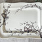 Antique George Jones & Son Large Ironstone Bird Platter, c1880