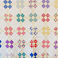 Vintage Yellow Nine Patch on Point Quilt, c1940