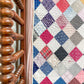Antique Square on Point Patchwork Quilt, c1910