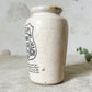 Antique Dunragit Scottish Cream Stoneware Pot