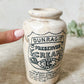 Antique Dunragit Scottish Cream Stoneware Pot