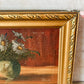 Antique Framed Still Life of Daisies