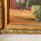Antique Framed Still Life of Daisies