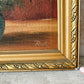 Antique Framed Still Life of Daisies